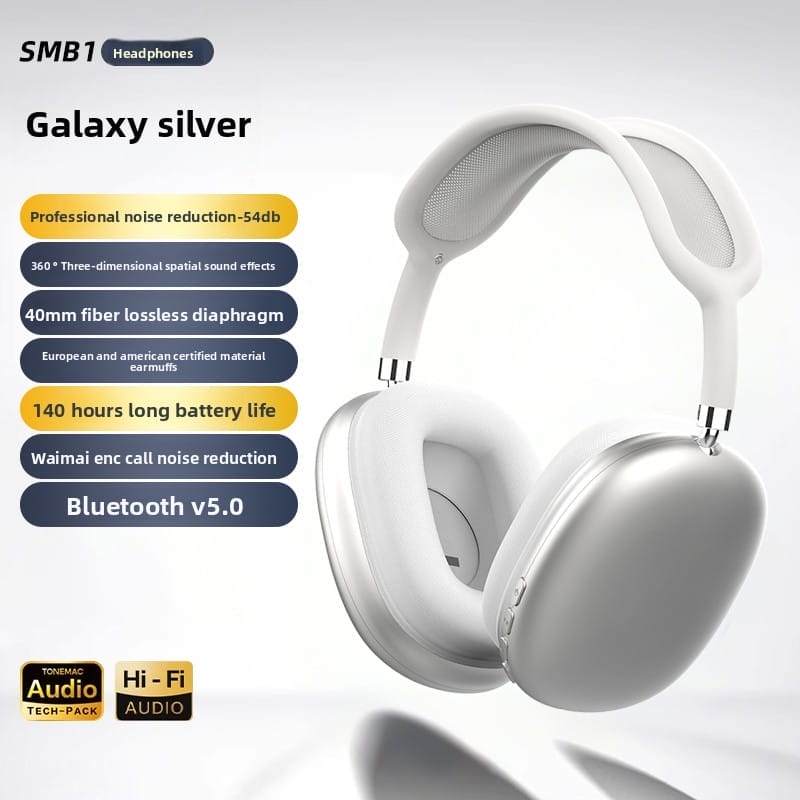 Wireless Gaming and Daily Workout Headphones with Dual Gold-certified High-Fidelity Sound and Active Noise Cancellation with wireless charging, IPX5 waterproofing, and IP5X dust resistance. - Image 6