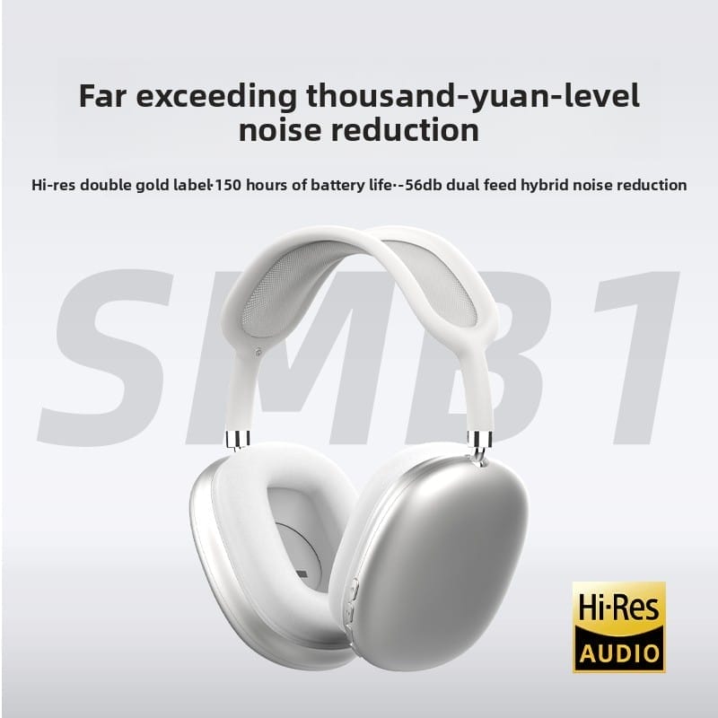 Wireless Gaming and Daily Workout Headphones with Dual Gold-certified High-Fidelity Sound and Active Noise Cancellation with wireless charging, IPX5 waterproofing, and IP5X dust resistance.